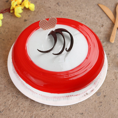 Scrumptious Strawberry Cake: Available in Half Kg, One Kg, One and Half Kg, Two Kg & Three Kg Scrumptious Strawberry Cake