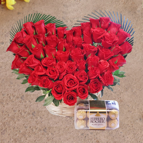 Sweet Love Fragrance - Red rose arrangement