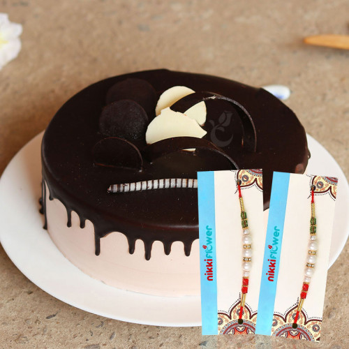 Love Overloaded Rakhi Combo: Available in Half Kg, One Kg, One and Half Kg, Two Kg & Three Kg Love Overloaded Rakhi Combo