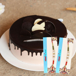 Love Overloaded Rakhi Combo: Available in Half Kg, One Kg, One and Half Kg, Two Kg & Three Kg Love Overloaded Rakhi Combo