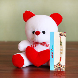 6 inch teddy, 1 Rakhi
