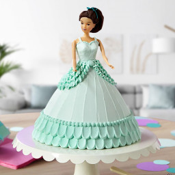 My Princess Barbie Cake: Available in Half Kg, One Kg, One and Half Kg, Two Kg & Three Kg My Princess Barbie Cake