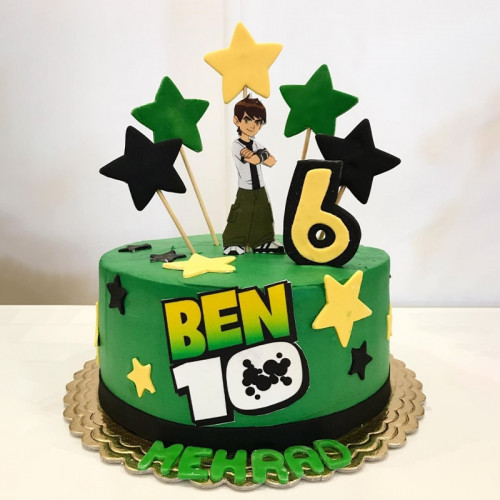 Ben 10 Cake: Available in Half Kg, One Kg, One and Half Kg, Two Kg & Three Kg Ben 10 Cake