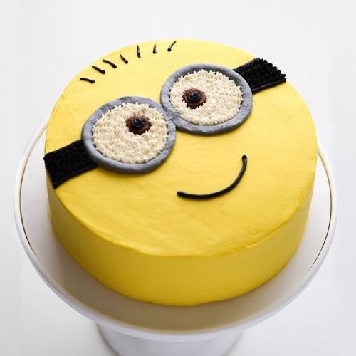 Delicious Minion Cake: Available in Half Kg, One Kg, One and Half Kg, Two Kg & Three Kg Delicious Minion Cake