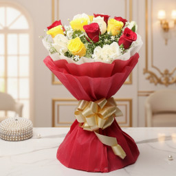 Special Love Warmth - Mixed rose bouquet