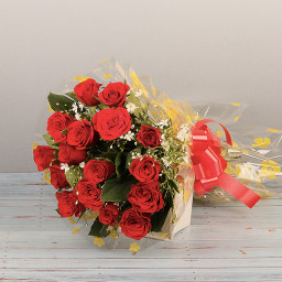 Love Vibes - Red rose bouquet