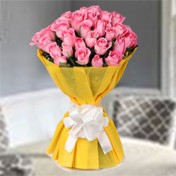 Blooming Beauty - Yellow rose bouquet
