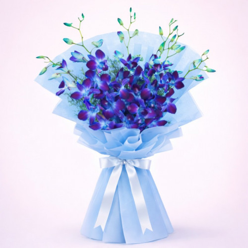 Hues Of Love. - Pink orchid bouquet