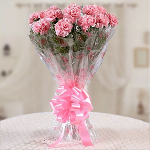 Vibe Makers - Pink carnation bouquet