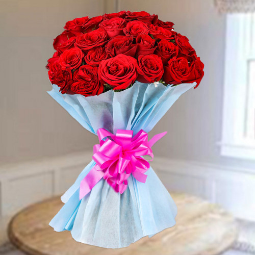 Wiggling My Heart - Red rose bouquet