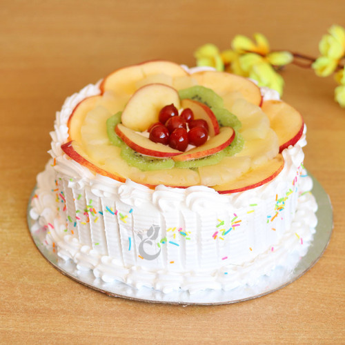 Sugarfree Apple Vanilla Cake: Available in Half Kg, One Kg, One and Half Kg, Two Kg & Three Kg Sugarfree Apple Vanilla Cake