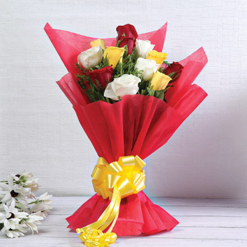 Radiant Bouquet - Red rose bouquet