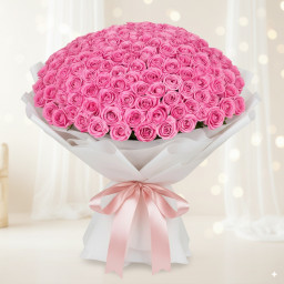 1000 Pink Roses