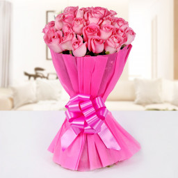 Pink Passion - Pink rose bouquet