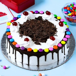 BlackForest Gems Cake: Available in Half Kg, One Kg, One and Half Kg, Two Kg & Three Kg BlackForest Gems Cake