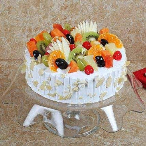 Vanilla Fruit Cake: Available in Half Kg, One Kg, One and Half Kg, Two Kg & Three Kg Vanilla Fruit Cake