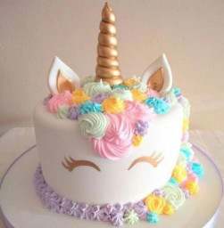 Unicorn Theme Cake: Available in Half Kg, One Kg, One and Half Kg, Two Kg & Three Kg Unicorn Theme Cake