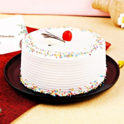 Vanilla Cherry Cake: Available in Half Kg, One Kg, One and Half Kg, Two Kg & Three Kg Vanilla Cherry Cake