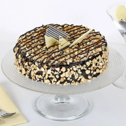 Walnut Chocolate Cake: Available in Half Kg, One Kg, One and Half Kg, Two Kg & Three Kg Walnut Chocolate Cake