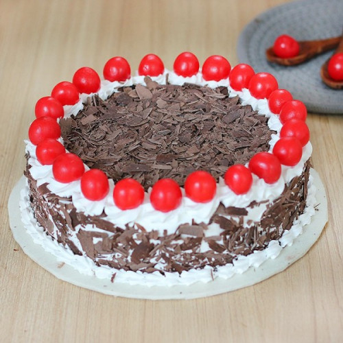 Black Forest Gateau Cake: Available in Half Kg, One Kg, One and Half Kg, Two Kg & Three Kg Black Forest Gateau Cake
