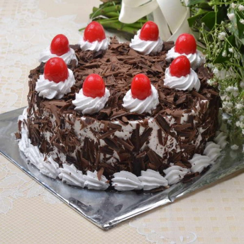 Tempting BlackForest Cake: Available in Half Kg, One Kg, One and Half Kg, Two Kg & Three Kg Tempting BlackForest Cake