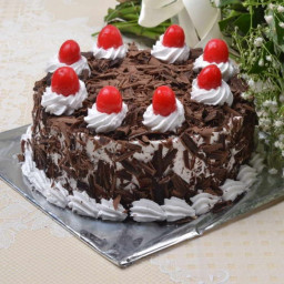 Tempting BlackForest Cake: Available in Half Kg, One Kg, One and Half Kg, Two Kg & Three Kg Tempting BlackForest Cake