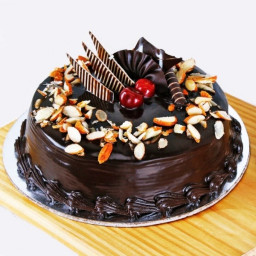 Chocolate Almond Cake: Available in Half Kg, One Kg, One and Half Kg, Two Kg & Three Kg Chocolate Almond Cake