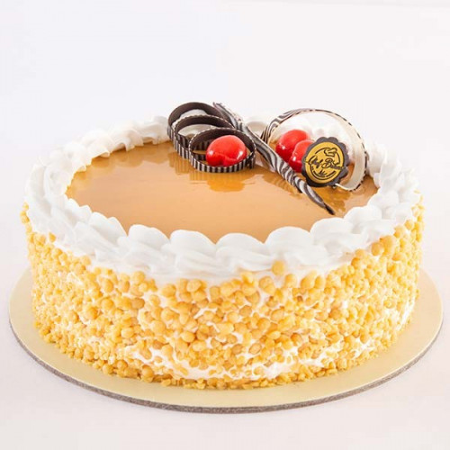 Exotic Butterscotch Cake: Available in Half Kg, One Kg, One and Half Kg, Two Kg & Three Kg Exotic Butterscotch Cake