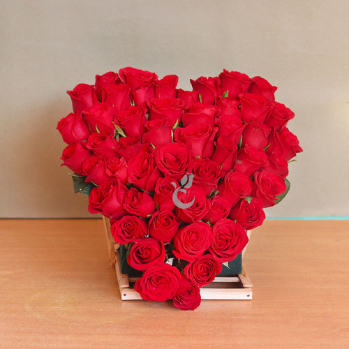 Grandiose Love - Red rose arrangement